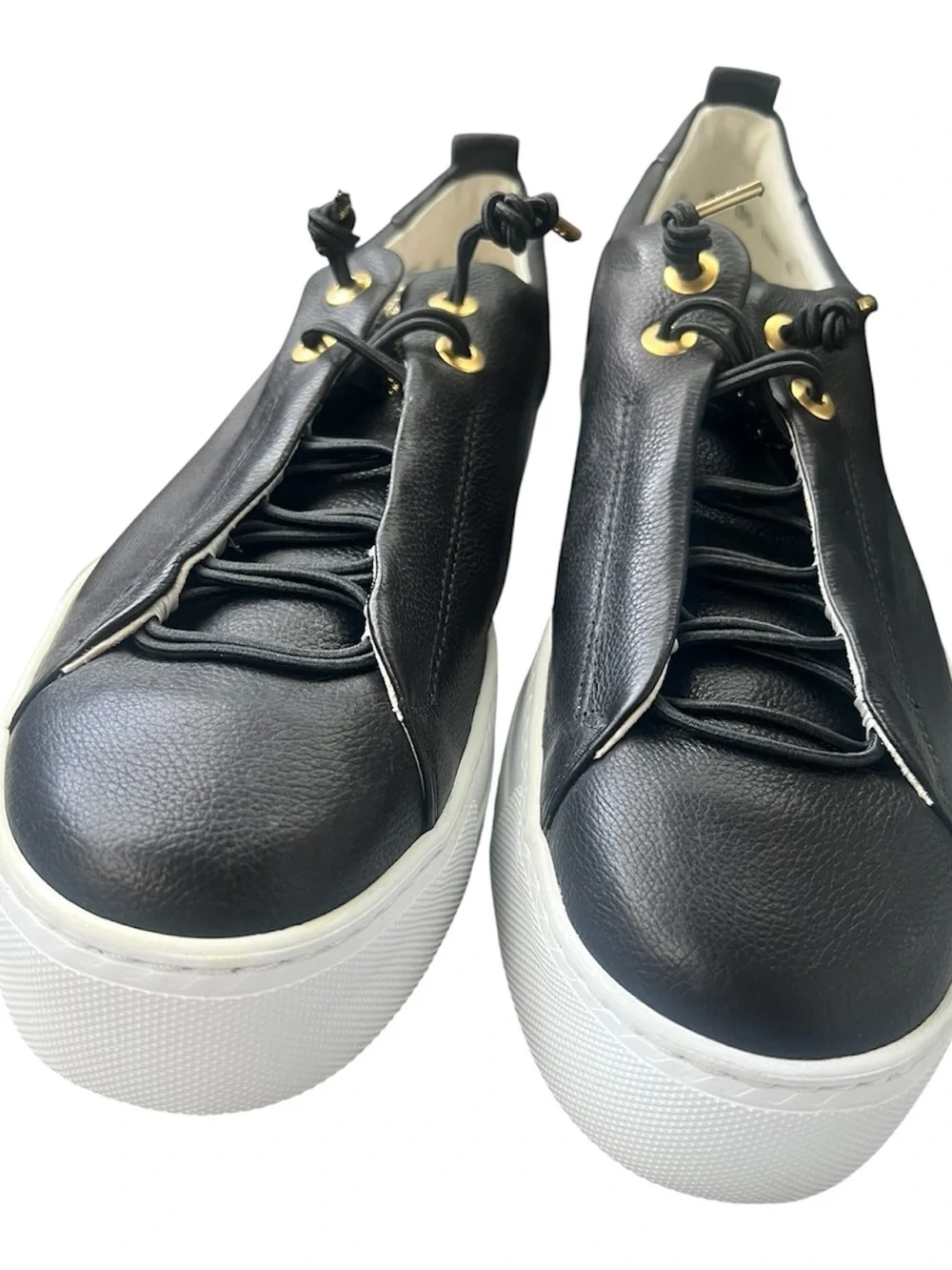 Paul Green Faye Platform Sneakers NWT Size 9 Black